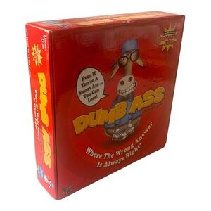Dumb Ass Trivia Question & Answer Board Game Complete